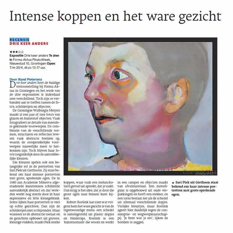newspaper article named 'intense koppen'